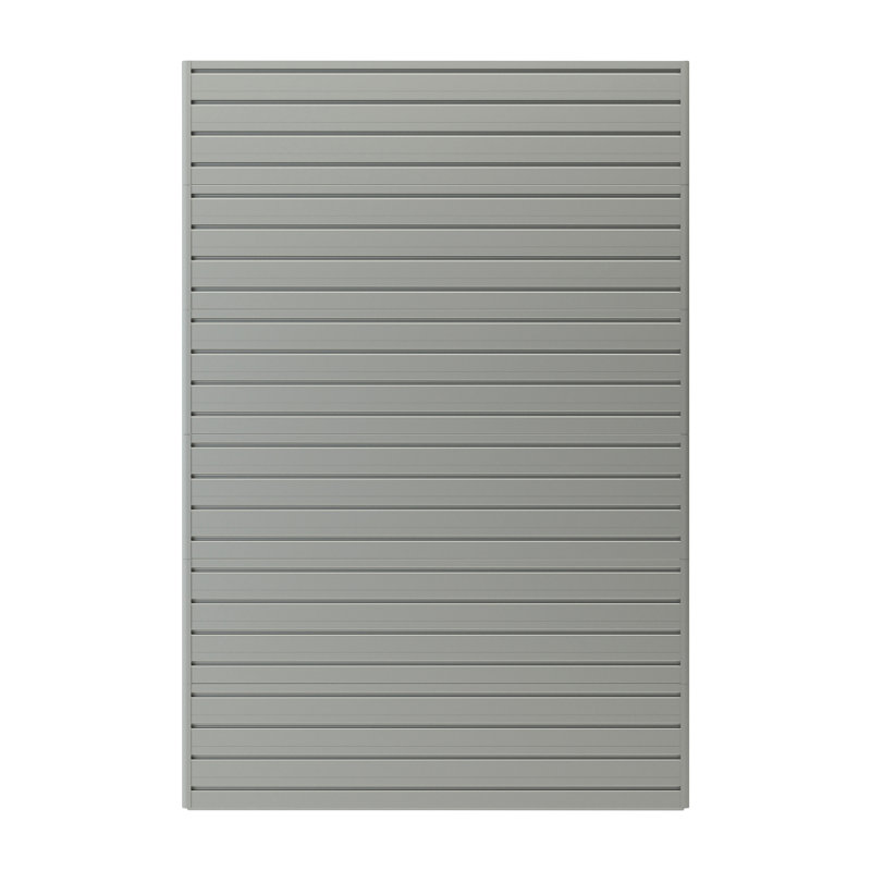 Starter 72"H x 48"W Slatwall, Silver