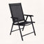 Chaises extérieures pliantes empilables avec dossier haut ergonomique (ensemble de 2)-2075222888