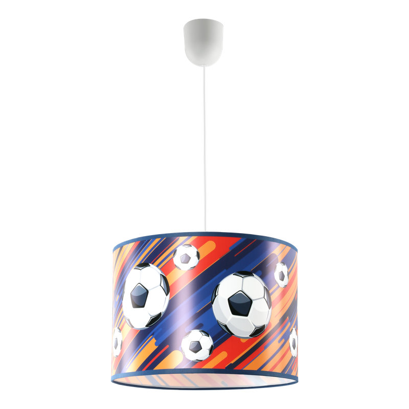 Piazza 1 - Light Grey Drum Pendant