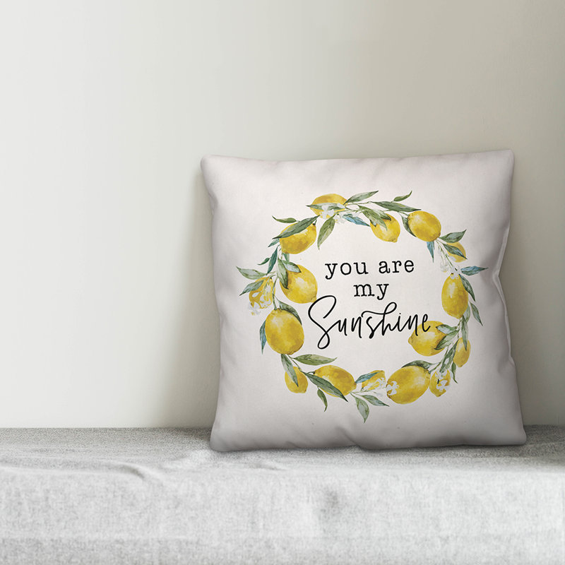  Coussin intérieur / extérieur You are My Sunshine