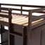 Loft Bed with Drawers,Desk,and Wardrobe-1224516164-1224516167