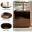 Allegan 26''W Mid-Century Modern Oak Veneer Nightstand with Charging Ports and Hidden Drawer-709755878