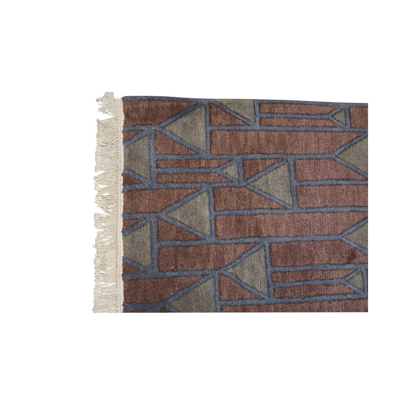 Indo Wool Geometric Area Rug