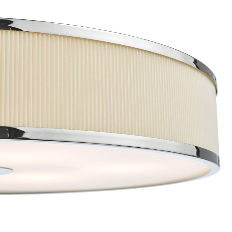 Aurie 6 - Light Pendant, Polished Chrome, Ivory
