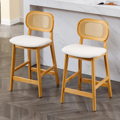 Aliysha Upholstered Counter Stool
