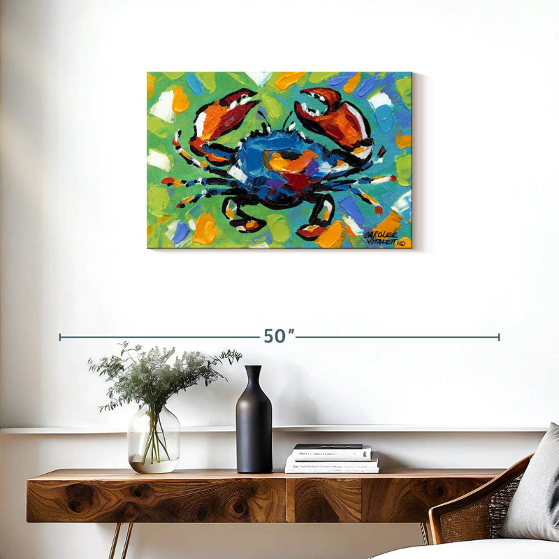 Crabe marin Brampt II, H 20 po x l 30 po