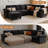 Upholstered Sofa With Ottoman-1405223238