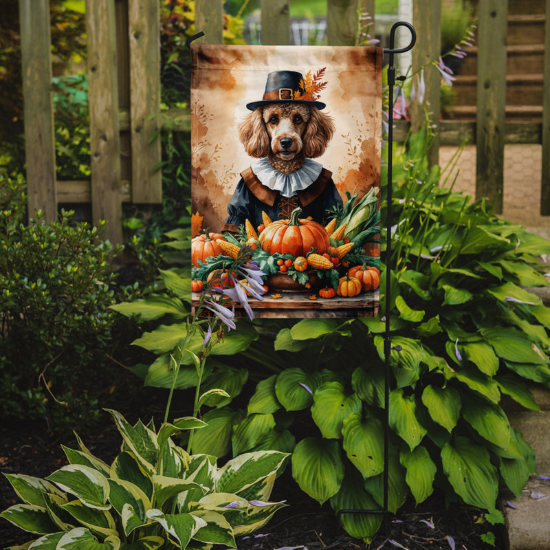 Drapeau du jardin de l'Action de grâce, Caniche