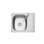 Compact Round single bowl reversible sink