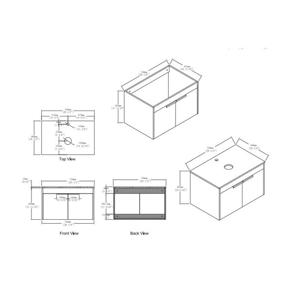 Dimensions du produit