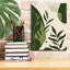 "Epic Graffiti" Green Abstract Leaves No 2 "par Andreas Magnusson, art mural sur toile-106172520