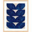 Navy Chevron Painting by Andrea Stokes-628390856-628390455