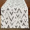 Rectangular Chevron Table Runner