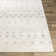 Gaven Oriental White/Gray Area Rug