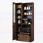 Armoire de rangement Farmhouse, idéale pour le rangement organisé et l'esthétique moderne
