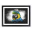 Blue and Yellow Macaw Parrot - Picture Frame Painting Print-56855421-56855423