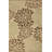 Hagy Modern Floral Textured Weave Sage/Brown Indoor/Outdoor Rug-1657563132