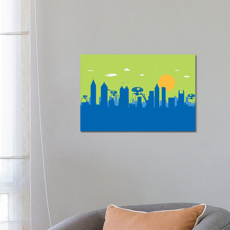 Atlanta's War - Wrapped Canvas Print, 66.04 cm H x 45.72 cm W x 3.175 cm D
