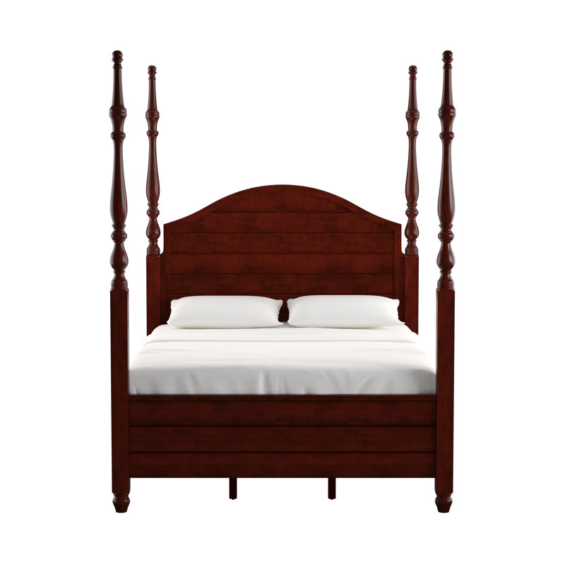 Woodside Bed, Queen, Red