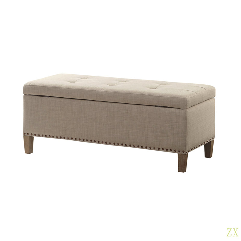 Tufted Top Soft Close Storage Bench