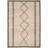 Wilmore Hand Woven Jute/Cotton Southwestern Rug in Ivory/Black-22128199