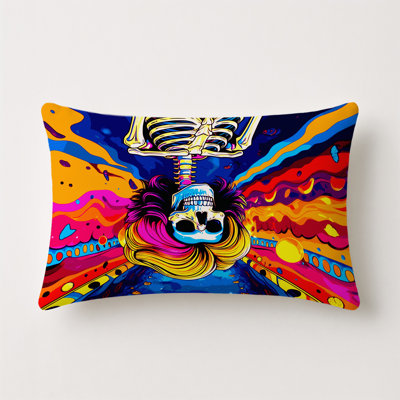 Flux Bloom Indoor And Outdoor Pillow