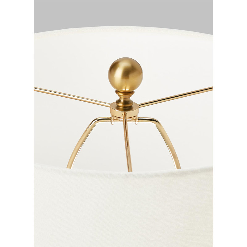 Ceramic Table Lamp, Frosted Anglia