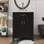 Ensemble de meuble-lavabo 24 po avec lavabo en céramique élégant et compact 2 portes à fermeture douce-87098744-87098749