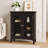 Allare Freestanding Two-Door Accent Floor Storage Cabinet for Bathroom Organization-670284663