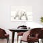 Arctic Polar Bear Peaceful Abstract Contemporary Bear Landscape Nature Wall Art Print by Eiji Itoyama - Wrapped Canvas Print-489024553