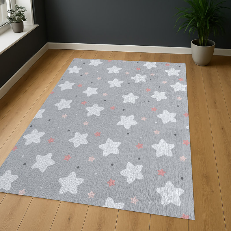 Geometric Shapes Area Rug, Rectangle 140 x 200 cm