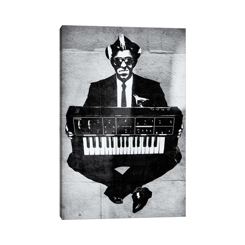 Street Bass - Wrapped Canvas Print, 66.04 cm H x 45.72 cm W x 3.175 cm D