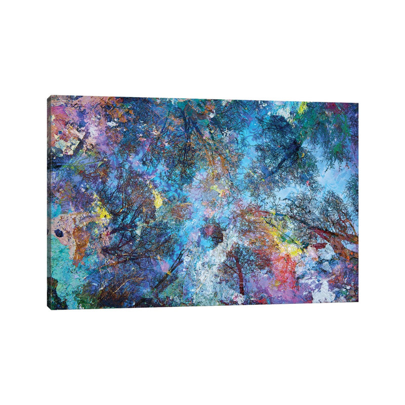 Dreaming Up To The Trees - Giclée sur toile tendue avec châssis