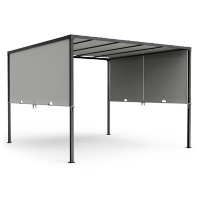 Dual Roof Sliding Pergola 3x3m