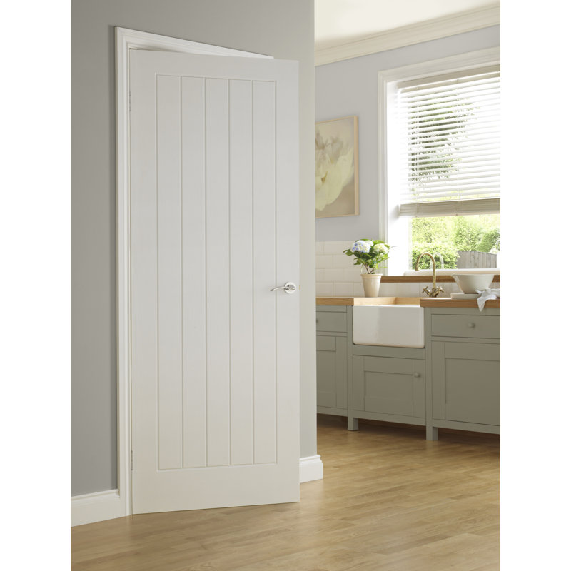 Internal Door Primed, 203.2cm H x 81.3cm W x 3.5cm D
