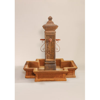 San Martino Hand Crafted Weather Resistant Floor Fountain
