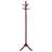 Merlot Coat Rack With Twisted Post