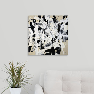 « double talk », peinture sur toile