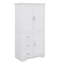 Armoire de rangement spacieuse et grande capacité avec portes, parfaite pour la salle de bain ou le bureau, avec trois tiroirs-110790776