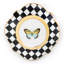 Butterfly Toile Bread and Butter Plate