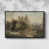 Black Floater Framed Canvas is out of stock