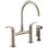 Litze® Bridge Faucet with Arc Spout and Side Sprayer