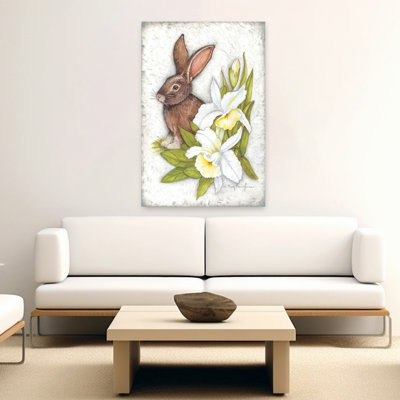 Iris by Mary Ann June - 1 Piece Wrapped Canvas Wall Art
