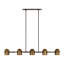 Avroko Octavia 5-light extra large linear chandelier