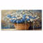 Ensemble de fleurs bleues et blanches-593469184