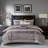 7 Piece Jacquard Comforter Set Purple