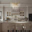 Lustre en cristal chromé 10 lumières Modern-1047968056-1047968060