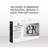 Self-Setting, Self-Adjusting, Wall Clock w/ Stand & 8 Time Zones-48180868