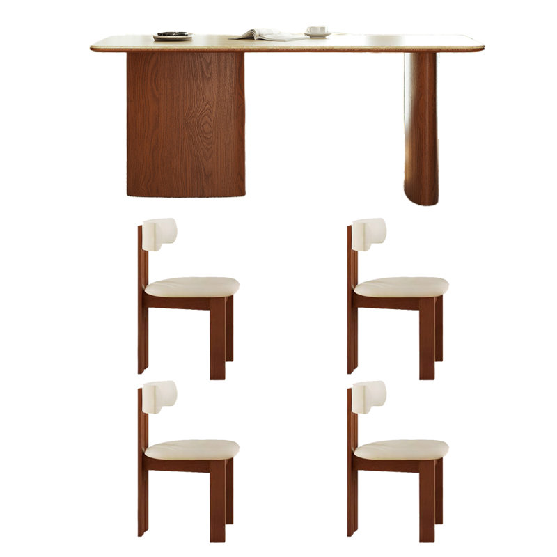 Ensemble de table et chaises Vintage Home Rock Slate, H 29,52 po x L 70,86 po x l 31,49 po
