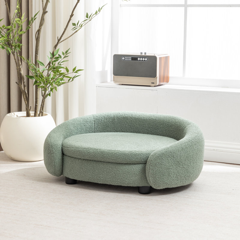 Lit pour chien Malcolm Elegant Rectangle, Vert